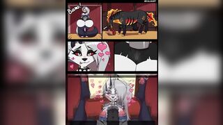 Loona's first milking experience