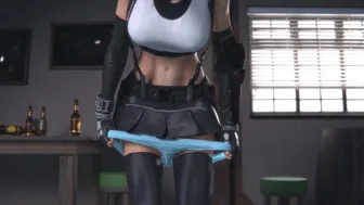 Tifa Shows you her Panties『Lvl3toaster』