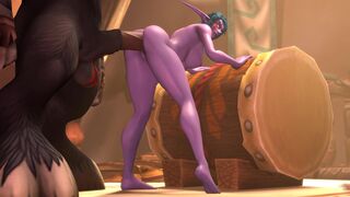 Night Elf Back Door - HD (BonkerzHonkerz)