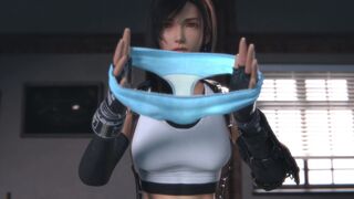 Tifa's (in)famous "orthopedic underwear." (hairy)[Lvl3toaster]