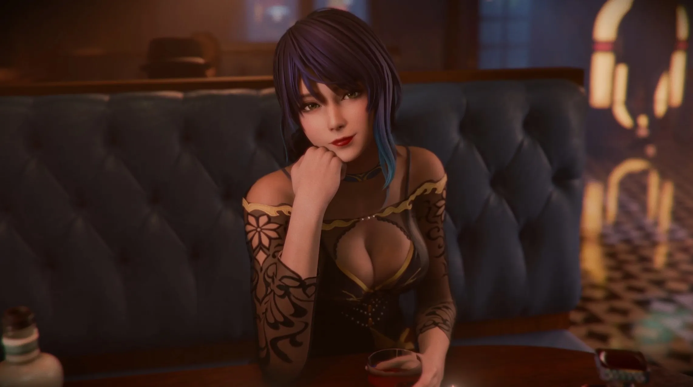 Shandy - Distraction At the Bar And Lili [White][Lewdgazer][NO WM]