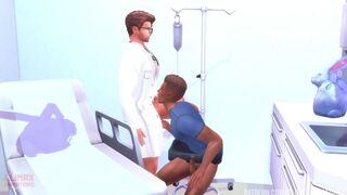 Doctor Fucks Black Patient: Sims 4