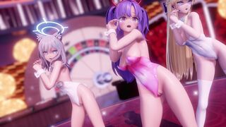 [4kmmd]Blue-Archive Bunny style [Uncensored]