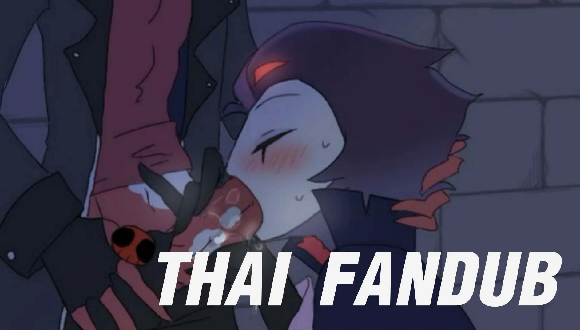 Blitzo taking Stolas' cum