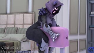 Raven team leader stress relief