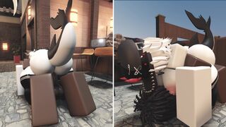 Shark girl treats herself to a spa day with me