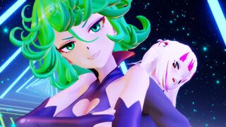 【R-18 MMD】 Halogen - U Got That - Tatsumaki ft. Gawr Gura
