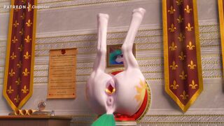 Clopician - Celestia Glory Hole Teasing