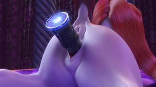 Clopician - Radiant Star Dildo Masturbation