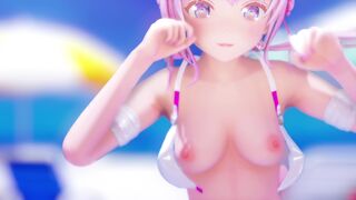 [4kmmd]Hakui Koyori Catch The Wave