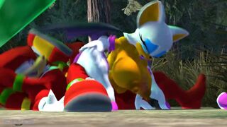 Smashing two knuckles