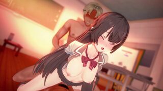 Yuki Suou Threesome [eroerodoggy]