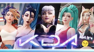 [PMV] K/DA (but with ( ͡° ͜ʖ ͡°) stuff) - Rondoudou Media