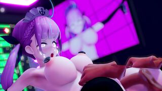 KUROMARU Hijacked SEXdance Aqua ver. After That (Lingerie & Big Breasts) [ブラン]