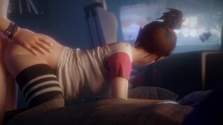 「Clothed」D.va Christmas Gift『VGErotica』