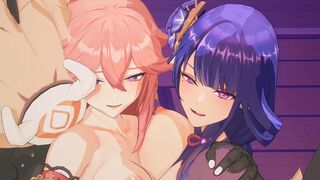 [AlphaG - Big_G] Yae, Shogun x Hilichurl Part 2 (End)