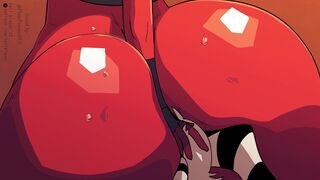 Millie Letting Moxxie Get a Taste of Her Booty [Tail-blazer]