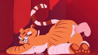 Master Tigress and human