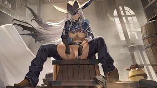 Indiana Is Ready To Arrest You (Azur Lane Mod)