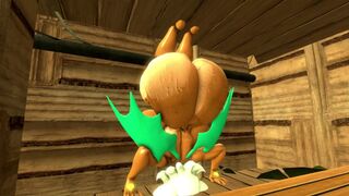 giantess primal rouge unaware anal vore