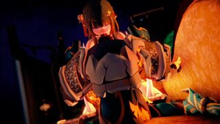 [HSR]: Lingsha Purification Fellatio