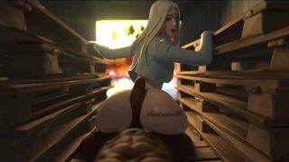 Emma Frost Assjob [Succulent3d]