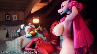 Moxxie x Lovander Futa [Lewdchord]