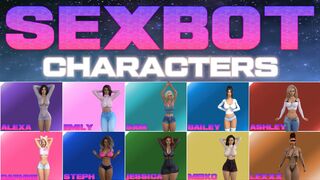 Sexbot Characters Sexy Dance Animation - 2 Phut Hon (KAIZ Remix)