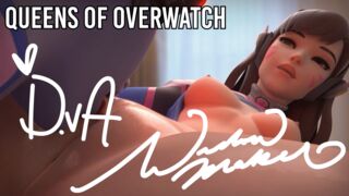 Queens Of Overwatch - Dva and Widowmaker