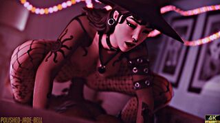 Phaedra Sleepover [Blacked][Polished-Jade-Bell][4K]