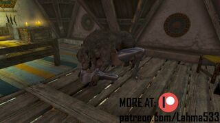 Knight Kardia and her dog and horse