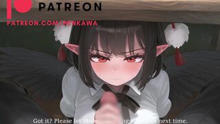 Shameimaru Aya handjob touhou