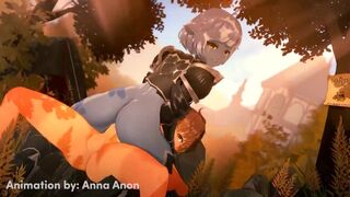 Drow sex [Sound effect/No VA][Anna Anon]