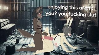 Tending the prisoner (Lust's Cupid)