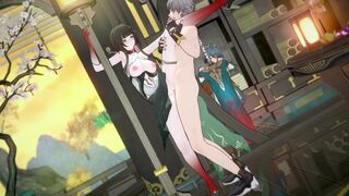 [01]【ling sha】0801 half undressing Sound Ver