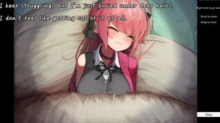 Vivi and the magical island - Vivi attacked by mofumofu.