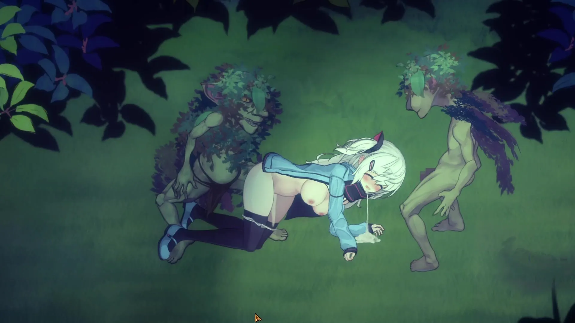 Vivi's struggle in the dark