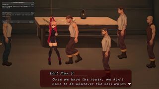 Vivi and the magical island - Vivi lost, and she got gangbanged by bandits.