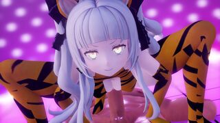 SEXdance in this year's (2022) zodiac costumes! Shion ver. [ブラン]