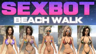 Sexbot Beach Walk Animations - Hard Edm Phonk
