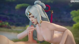 Lian - Blowjob and Facial