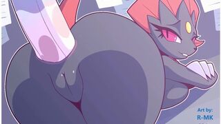 Weavile anal training