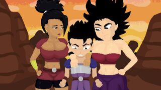 Kale and Caulifla Spanish Sub