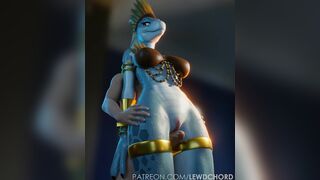 Tayanna Thighjob And Cum [Lewdchord]