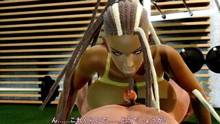 Master Raven gets a Workout [Tekken]