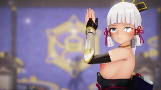 Ayaka Dance Gokuraku Jodo (000MMD)