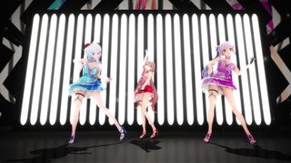 Liyue Dance Hurly Burly (000MMD)