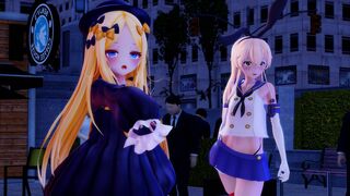 【R-18 MMD】 Laysha - Chocolate Cream - Shimakaze & Abigail Williams