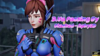 D.Va Passing By [Blacked][Aphy3D][NO WM]