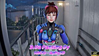 D.Va Passing By [White][Aphy3D][NO WM]
